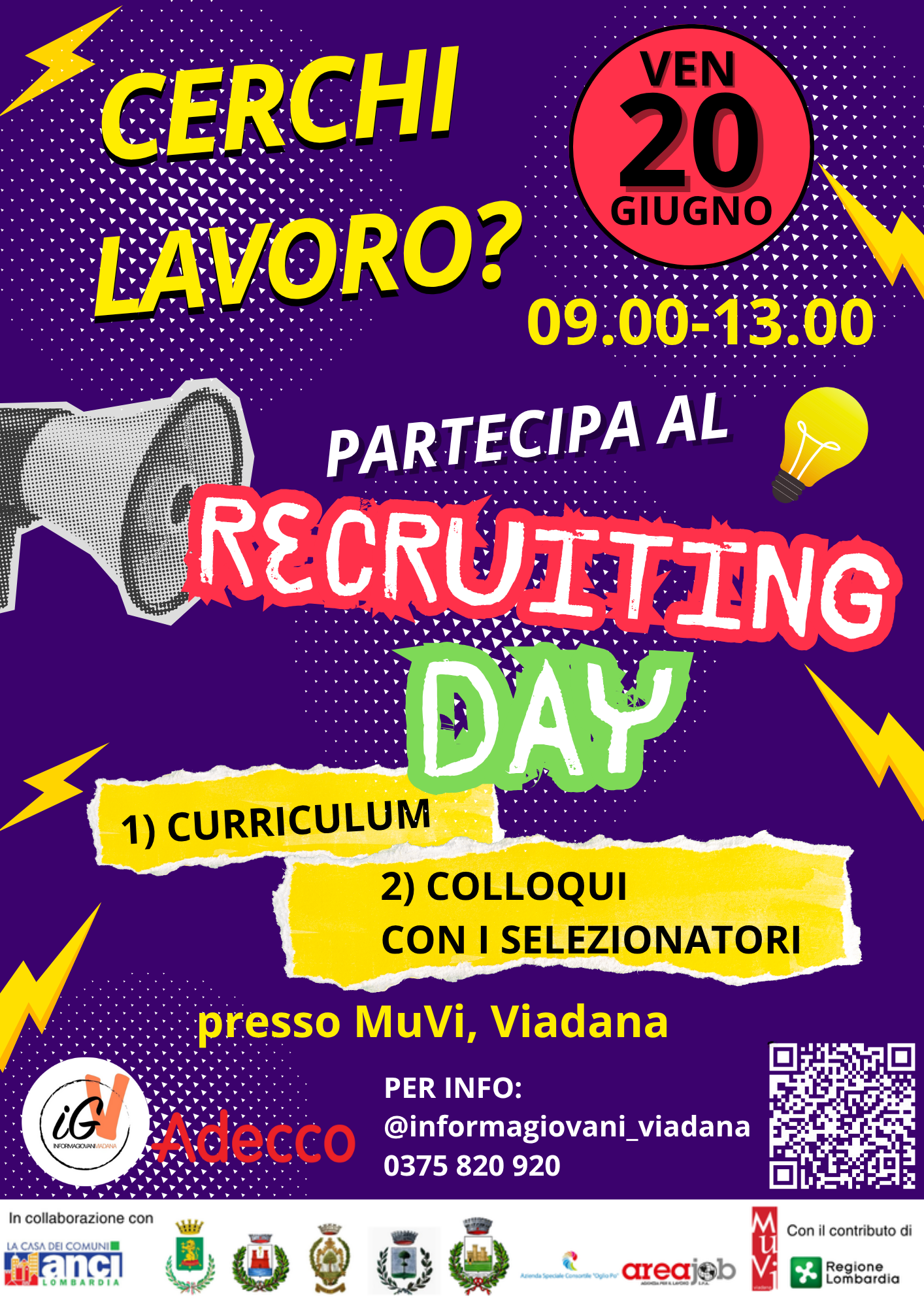 Cerchi lavoro? 20 giugno 2025
