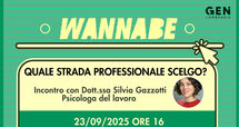 Quale strada professionale scelgo? | Incontro con Silvia Gazzotti, psicologa del lavoro, 23 settembre 2025